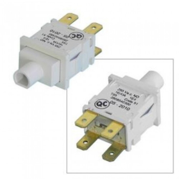 Comutator alimentare (buton, releu, cheie) pentru mașina de spălat BEKO 2808540300 #02.26.068 Comutator alimentare (buton, releu, cheie) pentru mașina de spălat BEKO 2808540300 #02.26.068