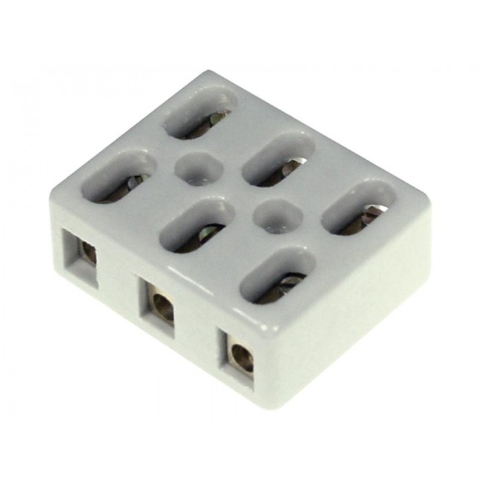 Bloc terminal portelan 3 poli 32A 450V #550596