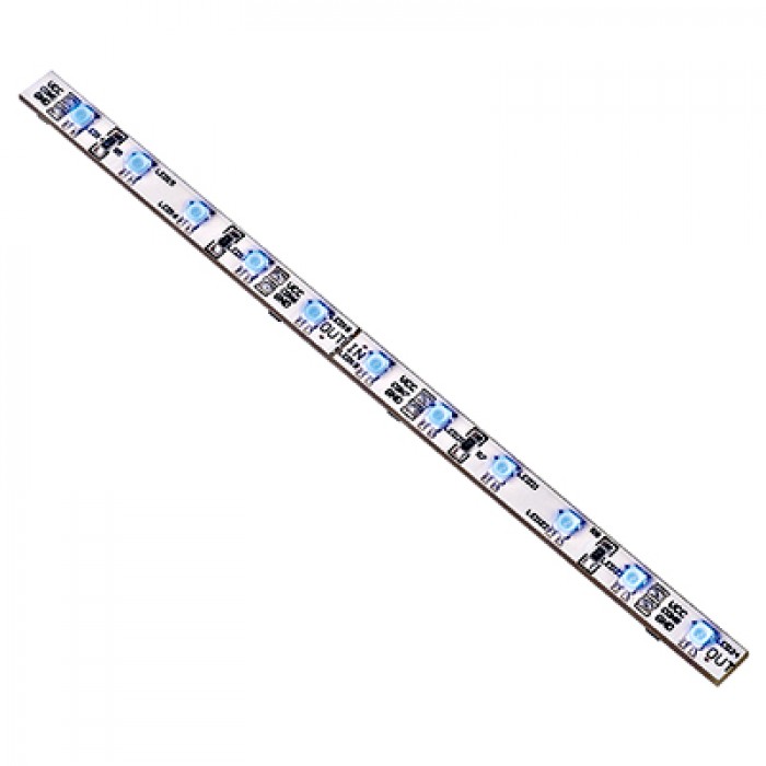 Banda LED albastru, 30, 5cm, cu 24 LED, 24VDC #LI550187