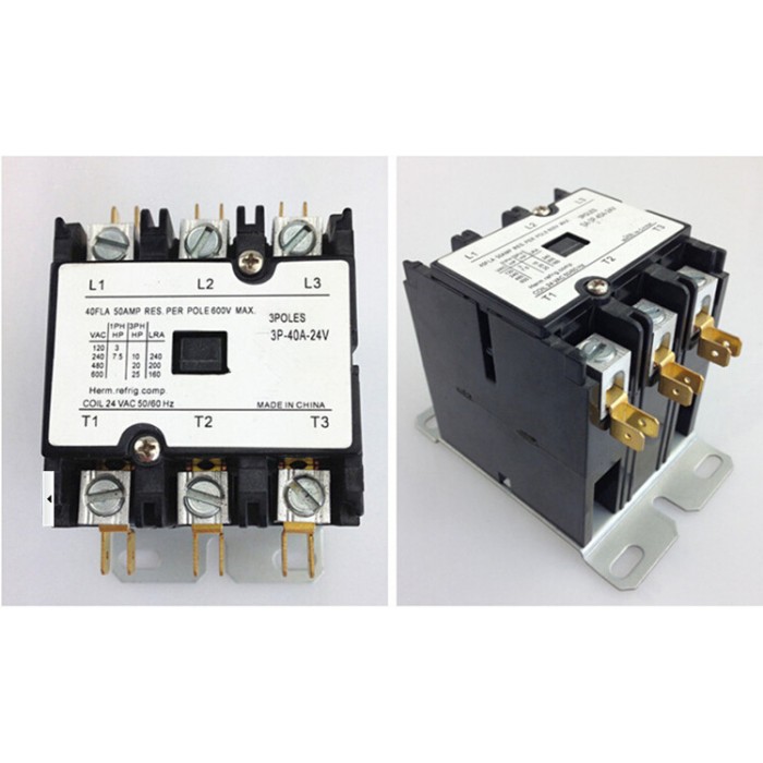 Contactor trifazic pentru aer conditionat #SC-3P-30A-220V