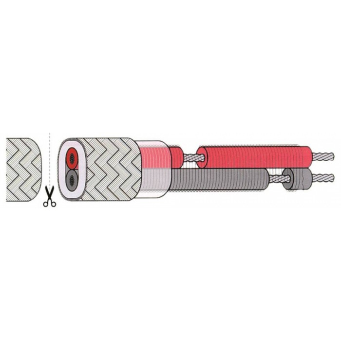 Cablu incalzire 230V 1750Ohm/m 30W/m ø 8mm #416342
