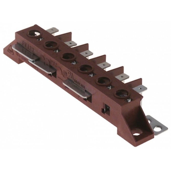 Rigleta conexiune 6 poli 40A 450V #550977 Rigleta conexiune 6 poli 40A 450V #550977