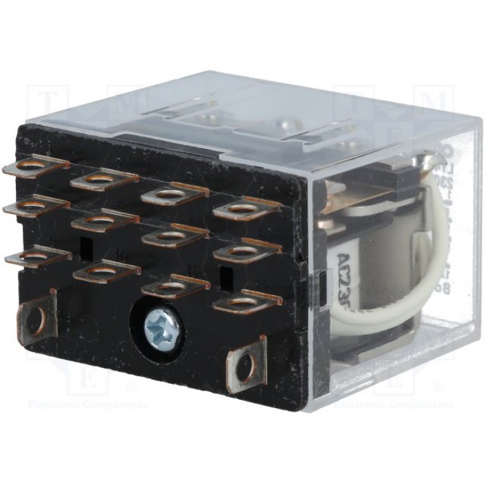Releu electromagnetic LY4 12VDC 220VAC/10A 4PDT 4NO+4NC #21843 Releu electromagnetic LY4 12VDC 220VAC/10A 4PDT 4NO+4NC #21843