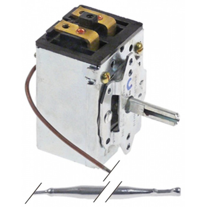Termostat reglabil 65-204°C 1 pol 1NO bulb ø6x165mm capilar 930mm #376040 Termostat reglabil 65-204°C 1 pol 1NO bulb ø6x165mm capilar 930mm #376040