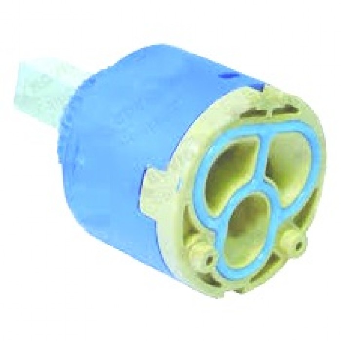 Cartus ceramic cu 2 pini de inchidere, D1=ø40mm, D2=ø25.5mm, H1=30mm #540452