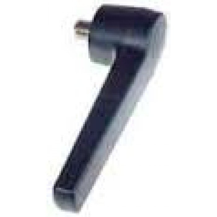 Maner usa L 205mm l 58mm inaltime 55mm plastic negru, tija 20mm ø tija 18mm #693560 Maner usa L 205mm l 58mm inaltime 55mm plastic negru, tija 20mm ø tija 18mm #693560