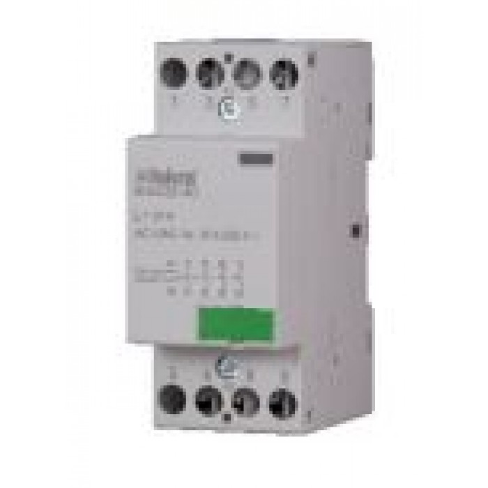 Contactor ISKRA 30.046.007 4-polar pt.instalatii 230VAC 25A NO x4 DIN #IKA25-40/230V