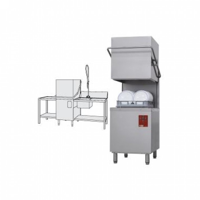 Kit masina de spalat vase #DK7/2-NP/C-S 