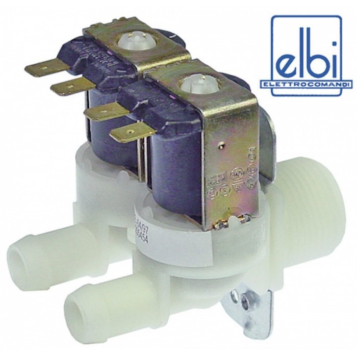 Electrovalva dubla 230V model ELBI tip 353 pozitie 180° #3120011