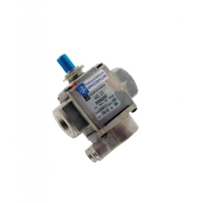 Valva gaz D3, 50mbar, intrare gaz 3/4", iesire gaz 3/4", conexiune pilot M10x1 #101101