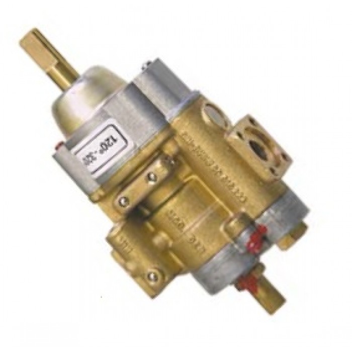 Termostat gaz PEL 24S, 120-320*C, intrare gaz flansa, duza bypass ø0.35mm #101159 Termostat gaz PEL 24S, 120-320*C, intrare gaz flansa, duza bypass ø0.35mm #101159