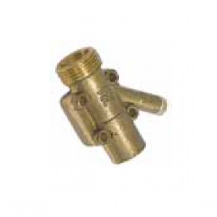 Conexiune pentru robinet gaz M20x1.5, conducta ø12/10mm, orizontala #101240 Conexiune pentru robinet gaz M20x1.5, conducta ø12/10mm, orizontala #101240
