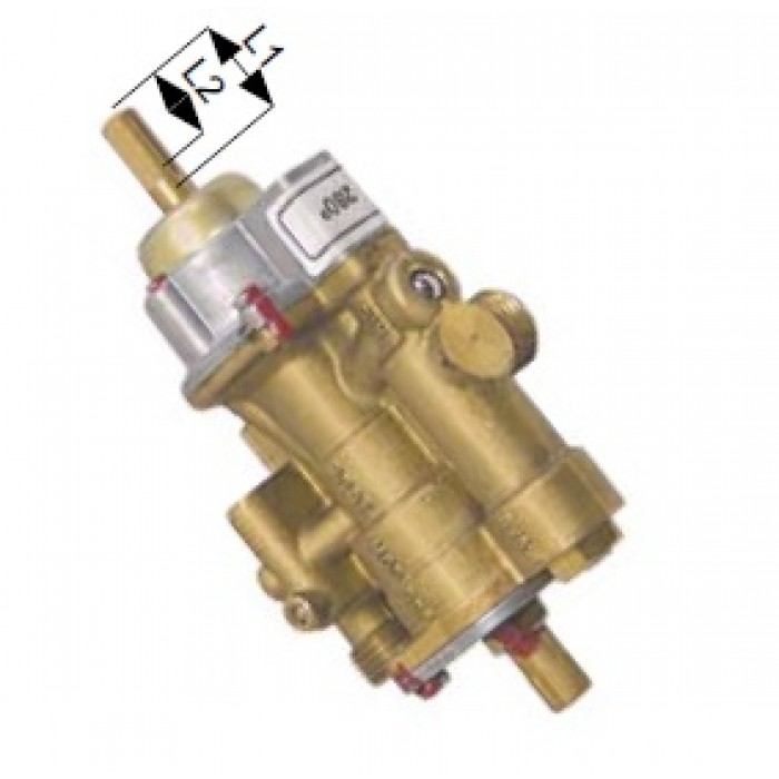 Robinet gaz cu termostat PEL 25S 30-110°C intrare gaz M16x1.5 (conducta ø10mm) duza bypass ø0.35mm #101719 Robinet gaz cu termostat PEL 25S 30-110°C intrare gaz M16x1.5 (conducta ø10mm) duza bypass ø0.35mm #101719