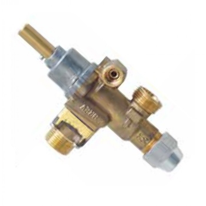 Robinet de gaz PEL 22S/V, intrare gaz M20x1.5 (conducta ø12mm) #101887 Robinet de gaz PEL 22S/V, intrare gaz M20x1.5 (conducta ø12mm) #101887