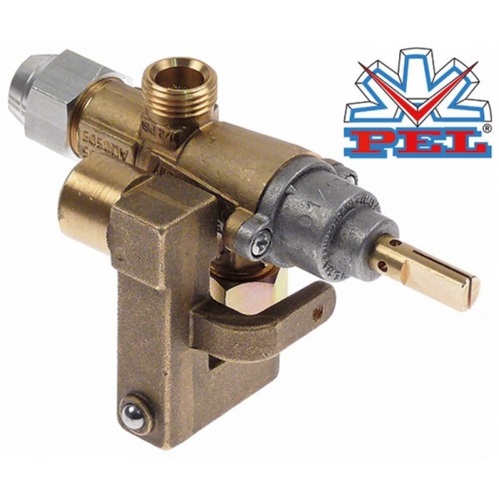 Robinet gaz PEL20S M16x1,5 (ø tub10mm) #101069 Robinet gaz PEL20S M16x1,5 (ø tub10mm) #101069