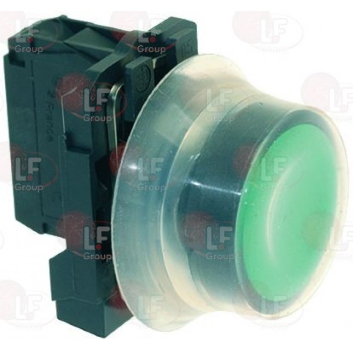 Buton verde pornire 10A, 400V, ø22mm #9100054