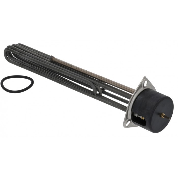 Rezistenta boiler masina spalat vase 10000W 230/380V 375mm flansa Ø57.5mm M4 #418871