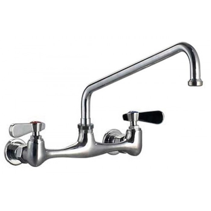 Baterie cu motare pe perete doi robineti si alimentare dubla Ø16 L=350mm A=210mm #545054 Baterie cu motare pe perete doi robineti si alimentare dubla Ø16 L=350mm A=210mm #545054