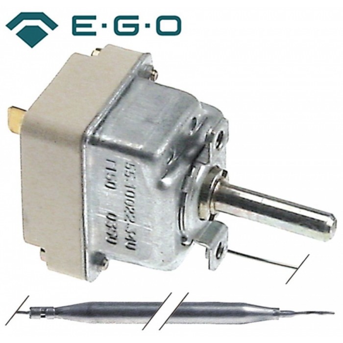 Termostat reglabil 50-140°C bulb ø6mmx107mm capilar 860mm #375568 Termostat reglabil 50-140°C bulb ø6mmx107mm capilar 860mm #375568