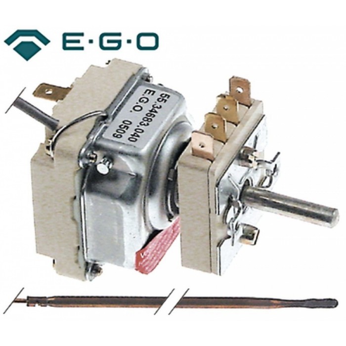 Termostat reglabil 100-470°C #375570