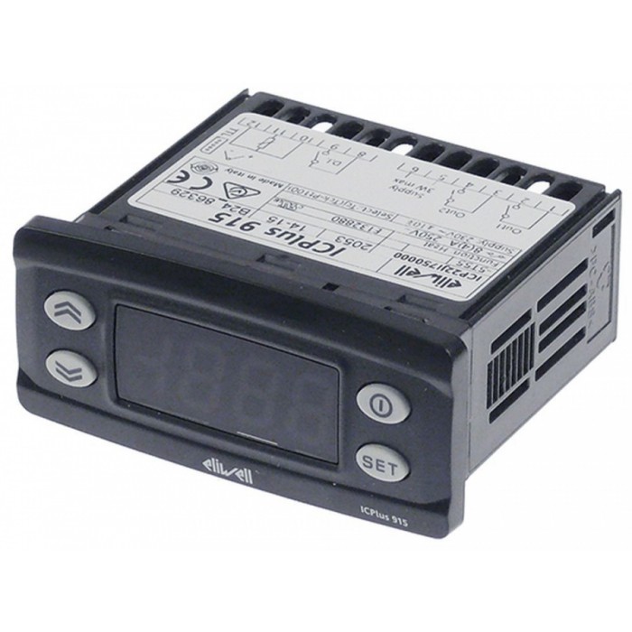 Controler digital -150 +1350°C 230Vac sonda PT100/TC (J,K,S) ELIWELL IC912 #379568