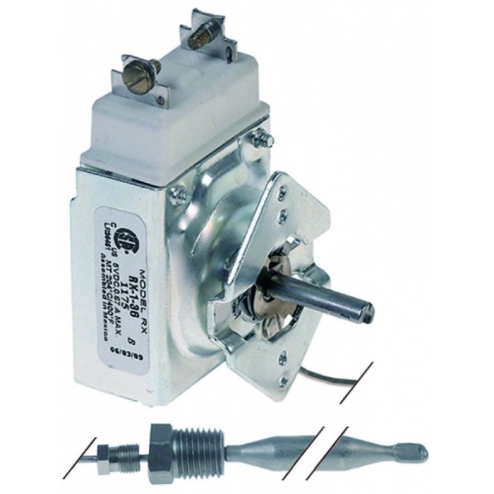 Termostat reglabil ROBERTSHAW 93-204°C #390636