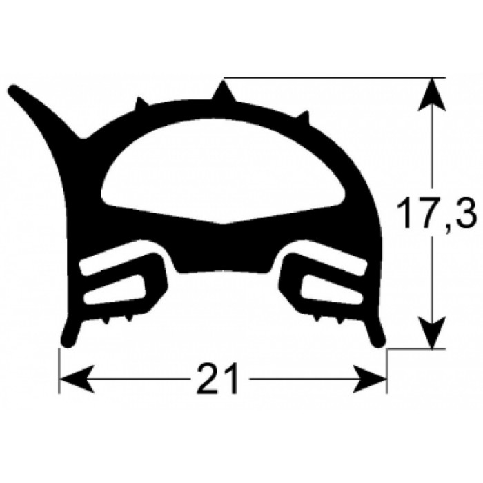 Garnitura usa cuptor 475x625mm #900457