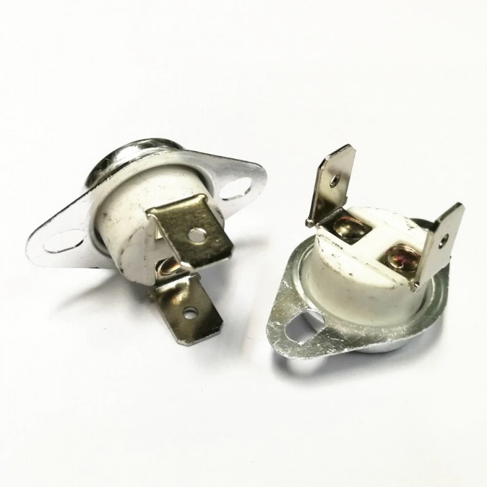 Termostat bimetal de siguranta 190°C 10A 250V NC #KSD301-190ceramic Termostat bimetal de siguranta 190°C 10A 250V NC #KSD301-190ceramic