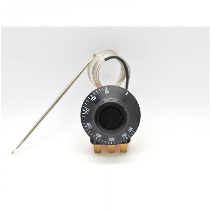 Termostat reglabil 50-380°C bulb Ø3x110mm capilar 850mm #TR50380 Termostat reglabil 50-380°C bulb Ø3x110mm capilar 850mm #TR50380